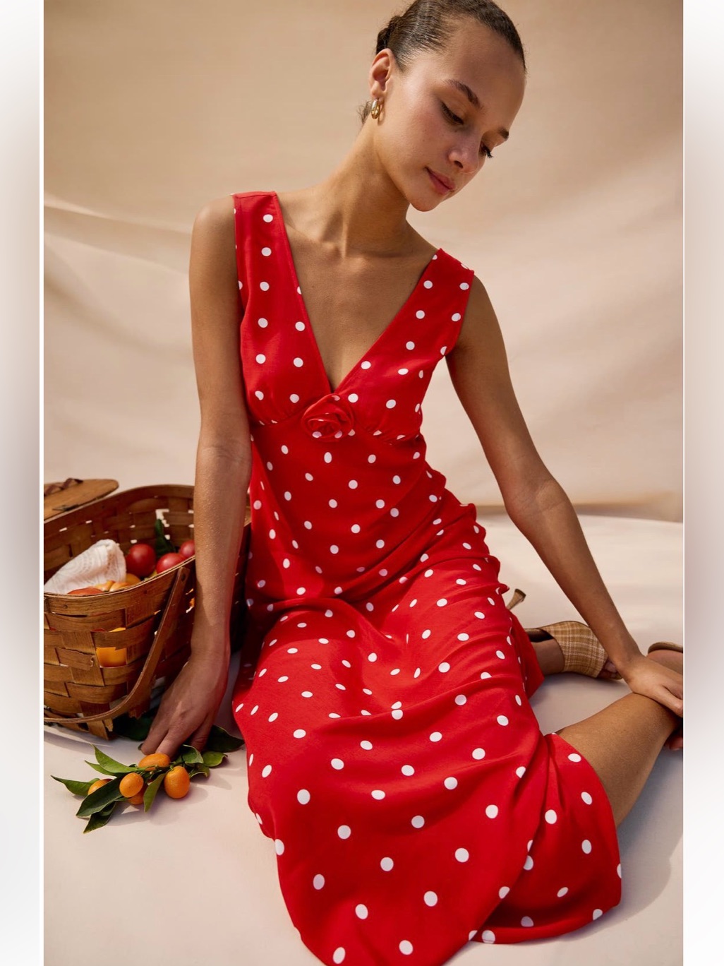 Rails X Giadzy Terena Sleeveless Midi Dress
